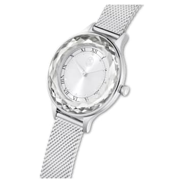 Relógio Octea Nova, Fabrico suíço, Pulseira de metal, Prata, Aço inoxidável - Swarovski, 5650039