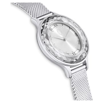 Octea Nova Uhr, Schweizer Produktion, Metallarmband, Silberfarben, Edelstahl - Swarovski, 5650039