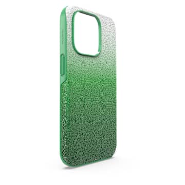 Etui na smartfona High, iPhone® 14 Pro, Zielone - Swarovski, 5650677