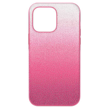 Swarovski High smartphone case, Color gradient, iPhone 14 Pro Max, Pink