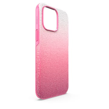 Etui na smartfona High, iPhone® 14 Pro Max, Różowe - Swarovski, 5650834