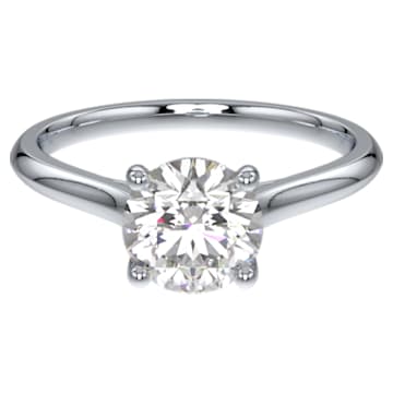 Eternity ring, Diamond TCW 1.00 carat, 14K white gold - Swarovski, 5651265