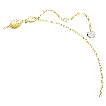 Chroma pendant, Mixed cuts, Small, Multicolored, Gold-tone plated - Swarovski, 5651292