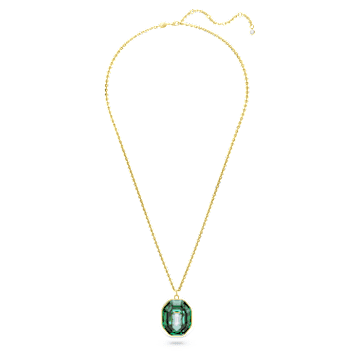 Pendentif Chroma, Tailles variées, Large, Multicolore, Placage de ton or - Swarovski, 5651293