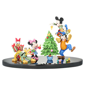 ミッキーフィギュア　スワロフスキー　限定品 Mickey and Friends 節日歡慶限量發行產品| Swarovski