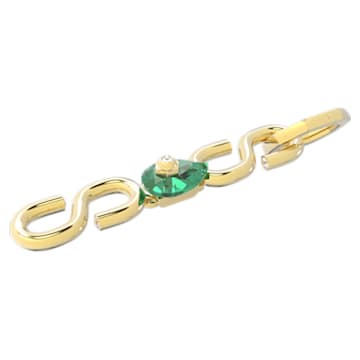 Numina extender, Green, Gold-tone plated - Swarovski, 5655619