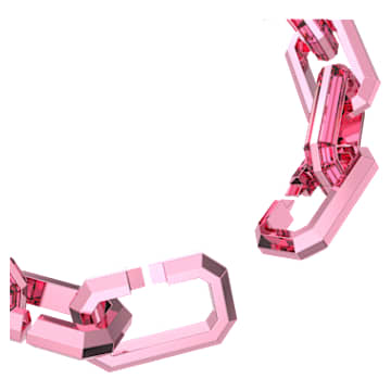 Lucent necklace, Statement, Pink - Swarovski, 5657669