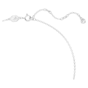 Zestaw Volta, Kokarda, Biały, Powłoka z rodu - Swarovski, 5660118