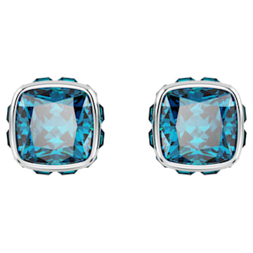 アクセサリー HEAD 4mm50cm Matrix ear cuffs, Round cut, White, Rhodium plated | Swarovski