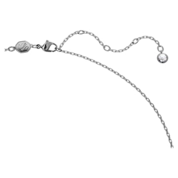 Pandantiv Volta, Inimă, Mic, Negru, Placat cu ruteniu - Swarovski, 5662491