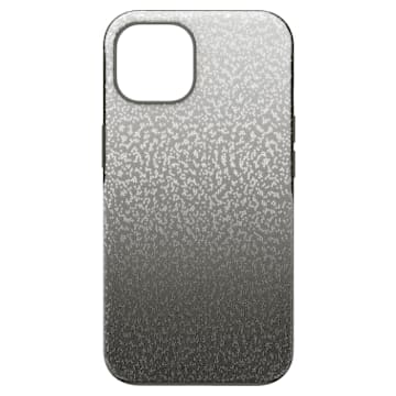 【スワロフスキー】クリスタル iPhone13 iPhone14ケース Gold High smartphone case, iPhone® 14, Gold tone | Swarovski