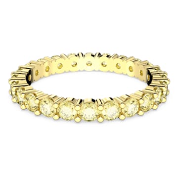 Bague swarovski or jaune clearance