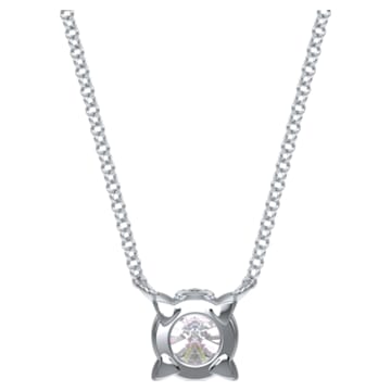 Eternity pendant, Diamond TCW 0.75 carat, 14k white gold - Swarovski, 5665528