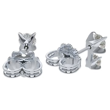 Intimate stud earrings, Diamond TCW 0.55 carat, 14K white gold - Swarovski, 5665529