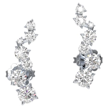 Intimate ear cuffs, Diamond TCW 1.10 carat, 14K white gold - Swarovski, 5665534