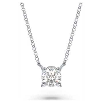 Eternity pendant, Diamond TCW 0.50 carat, 14k white gold - Swarovski, 5665540