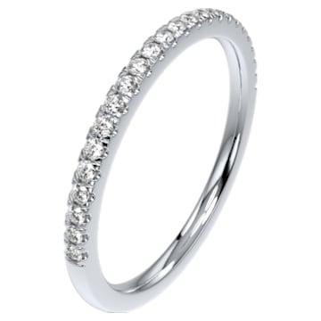 Eternity ring, Diamond TCW 0.16 carat, 14k white gold - Swarovski, 5667609