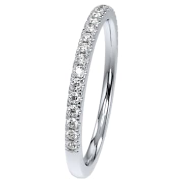 Eternity ring, Diamond TCW 0.16 carat, 14k white gold - Swarovski, 5667609