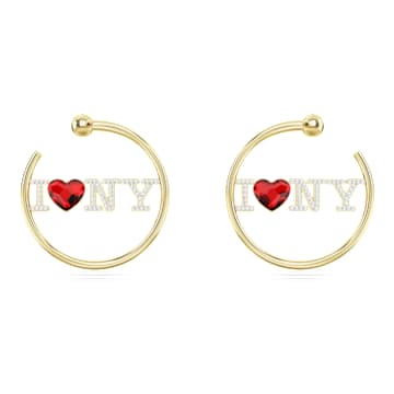 Swarovski love hoop new arrivals earrings