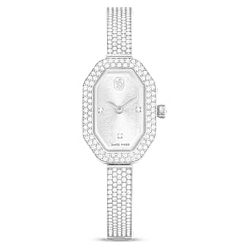 Swarovski Dextera Bangle Watch Silver Stainless Steel 3