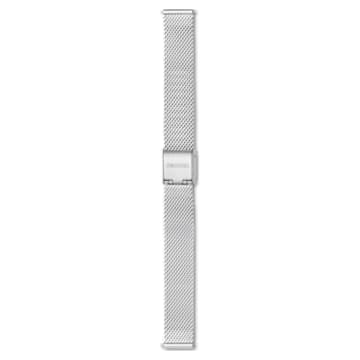 13mm watch strap, Metal, Silver tone, Stainless Steel - Swarovski, 5674182