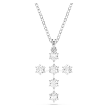 Swarovski Cross Pendant with Chain Necklace for Men & Women (SJ_2653) –  Shining Jewel