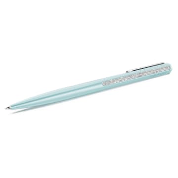 Crystal Shimmer ballpoint pen, Blue lacquered, Chrome plated 