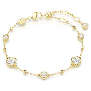スワロフスキー　no11 Symbolica bracelet, Crystal pearl, Clover, evil eye and