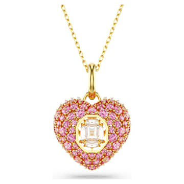 ★PEARLY MORE★ volume heart pearl necklace chanel-21b-heart-crystal-pearl