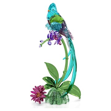 Jungle Beats Parrot Couple Bell & Brio | Swarovski