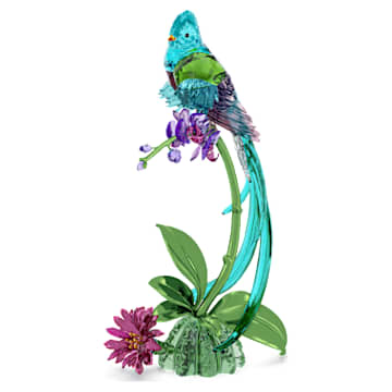 Idyllia Quetzal and Orchid | Swarovski