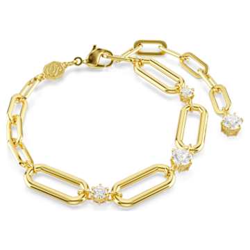 Teddy ブレスレット, クマ, ピンク, ローズゴールドトーン・プレー