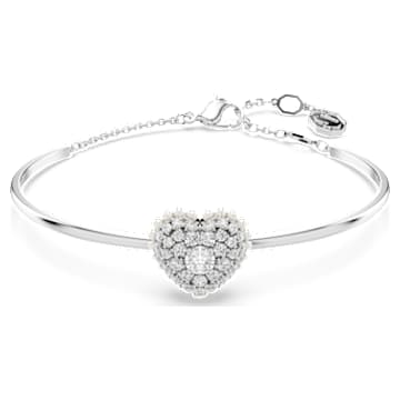 hyperbola-bangle--heart--white