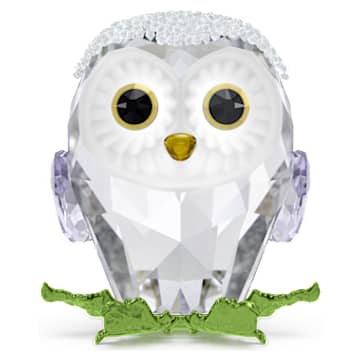 【予約販売】本 Idyllia Swarovski | フクロウの赤ちゃん 絵画