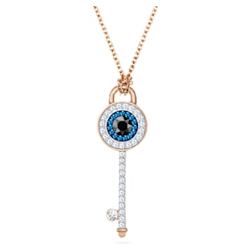 Swarovski eye necklace clearance