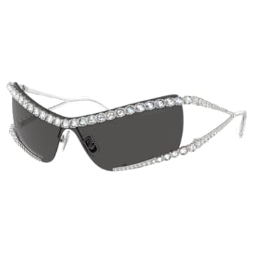 Sunglasses Mask Gray Swarovski