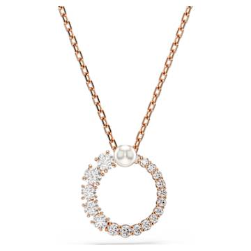 MM　新品スワロフスキーDextera ペンダント ラウンドカット Dextera ペンダント, ラウンドカット, 球体, ホワイト, ロジウム