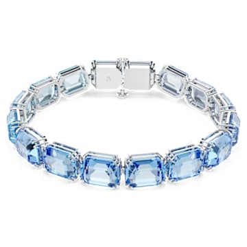商品画像：Swarovski Millenia earrings with blue crystal 5614935 4