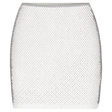 Swarovski x SKIMS Stretch Net Mini Skirt | Swarovski
