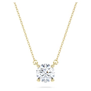 Swarovski twin solitaire necklace sale