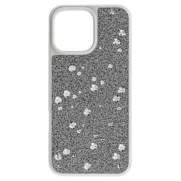 High smartphone case, iPhone® 13 Pro Max, Silver tone