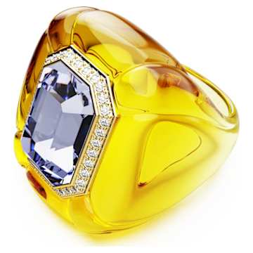 Dulcis リング, ハートカット, パヴェ, ハート, ブルー | Swarovski