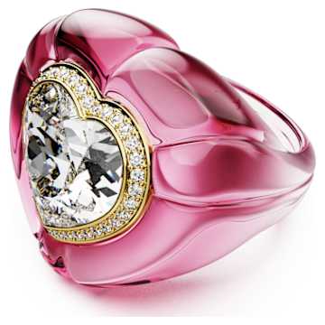 Dulcis リング, ハートカット, パヴェ, ハート, ブルー | Swarovski