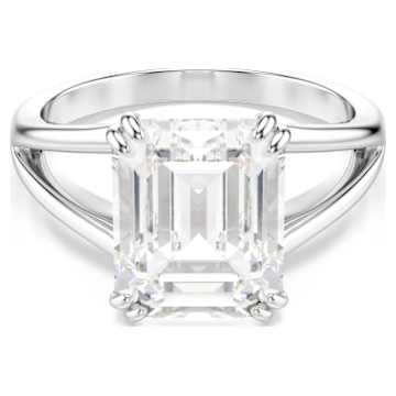 SWAROVSKI Stillaリング 52（11号） 値下げ交渉⭕️ Stilla Attract リング, ラウンドカット, ホワイト, シルバー系仕上げ