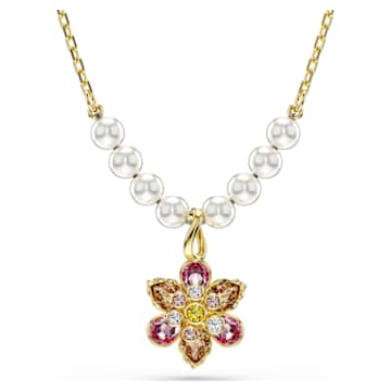 Idyllia バレッタ, 2個セット, クリスタル・パール, ヒトデ, マルチ