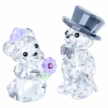 極美品SWAROVSKI KRIS BEAR A LOVELY SURPRISE Kris Bear A Lovely Surprise Crystal Base Used 2018