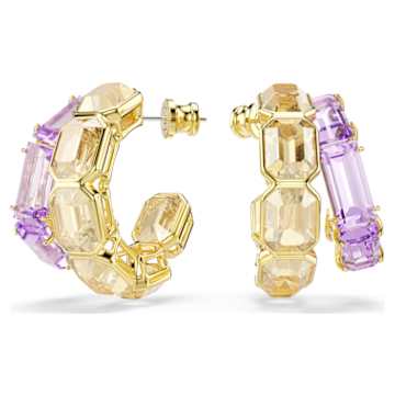 Millenia オープンリング, オクタゴンカット, マルチカラー, ゴールド