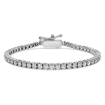 Bracciale Tennis Regolabile A Cuore Con Scritta LOVE – In Ottone E Zirconi – Regalo San Valentino, Anniversario, Laurea