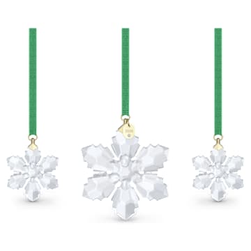Annual Edition Ornament Set 2026, White | Swarovski