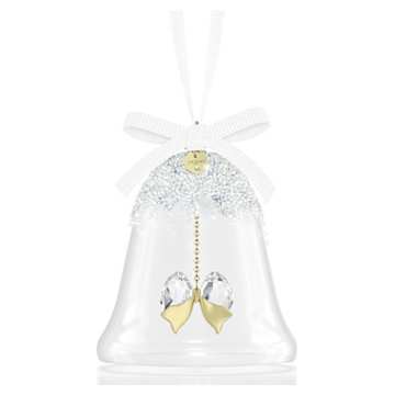 Exclusive Winter Star Ornament Set of 3, White | Swarovski